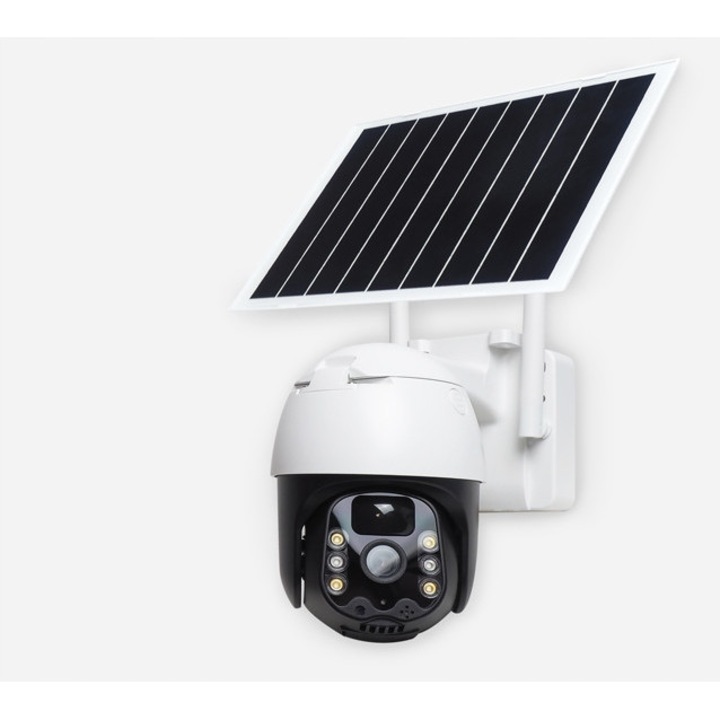 Camera de supraveghere rotativa PS VISION LTC Solar 4G GSM 3 Mpix, alimentare solara, rezistenta la apa, 285x160x220mm