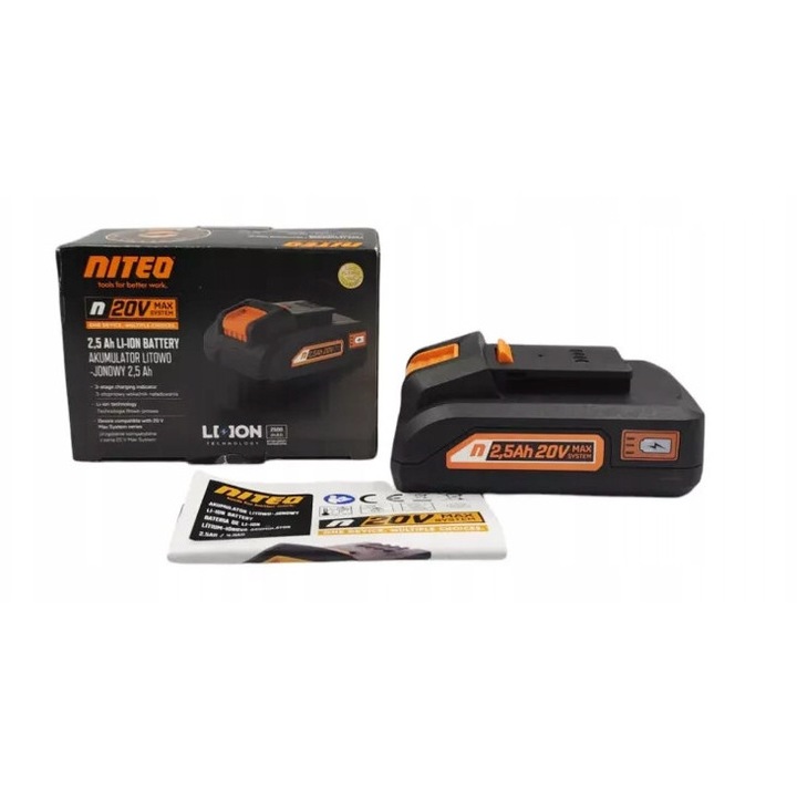 Acumulator Li-Ion 20 V 2,5 Ah pentru scule electrice