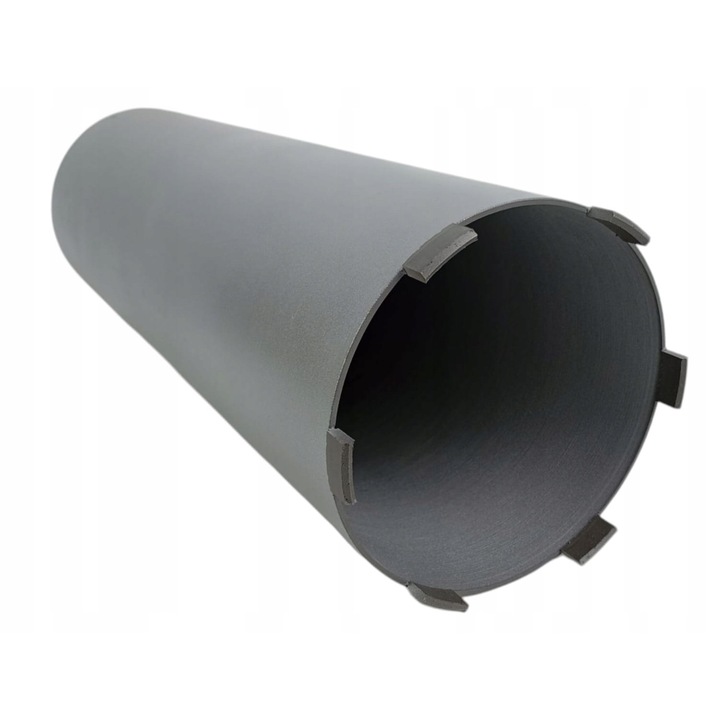 Coroana diamantata Bosch 142 mm G 1/2" pentru zidarie, 8 segmente, 400 mm lungime, set