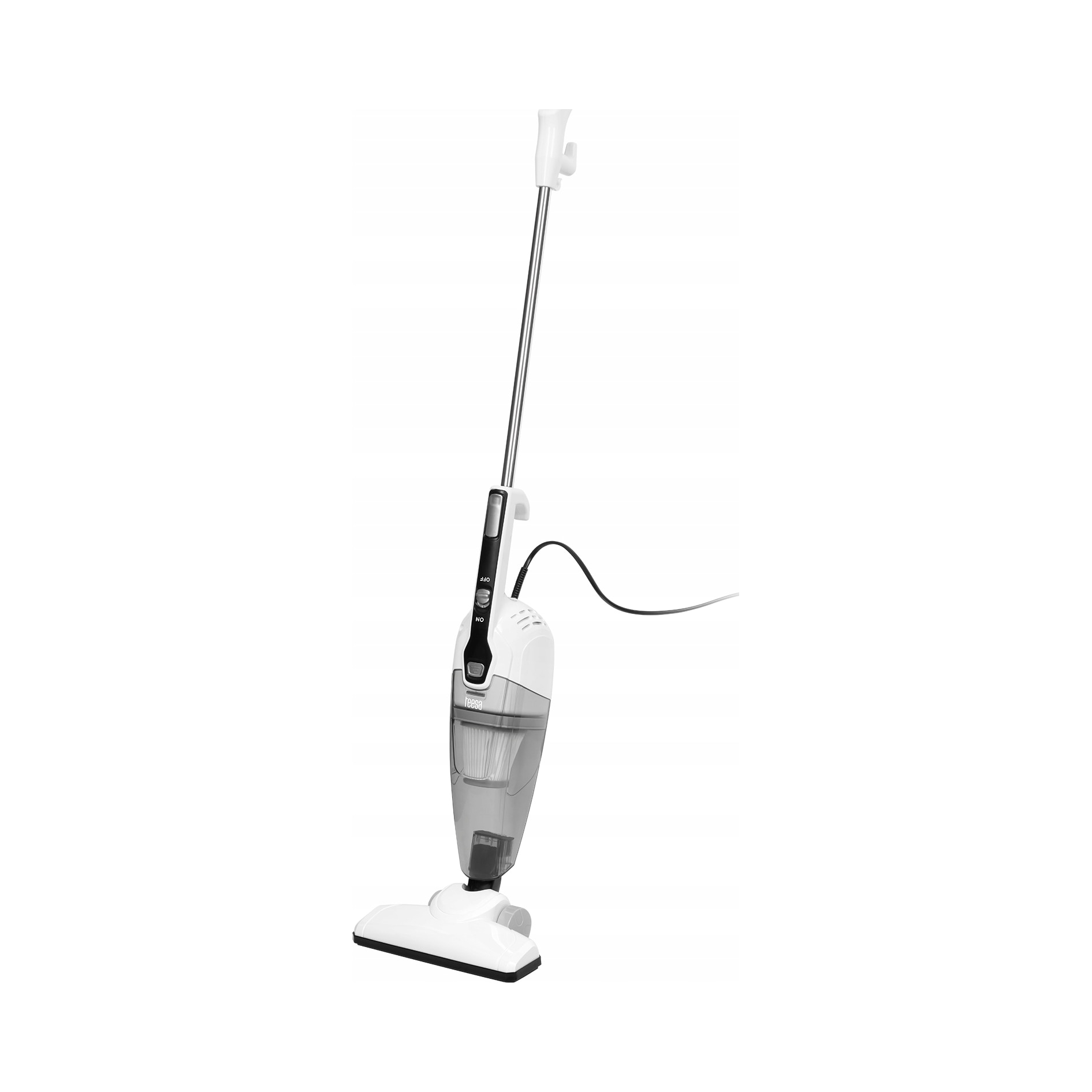 Aspirator vertical 2in1 Teesa Sweeper 500W, HEPA, alb, 13.5Kpa, 132x244x1118mm