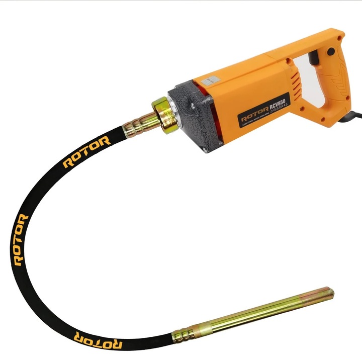 Rotor RCV850 betonvibrátor, 850 W, 5000 ford./perc, 1.5 m-es lándzsa