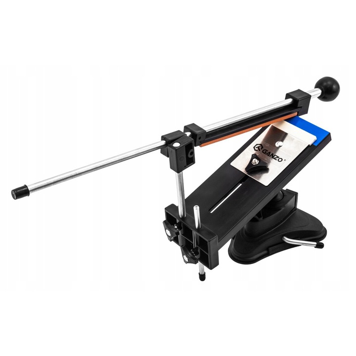 Set ascutitoare Ganzo Touch Pro Ultra, 4 pietre 120x320x600x1500, culori diverse