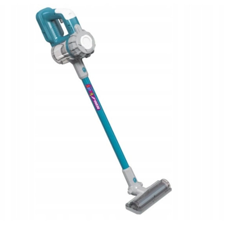 Set de curatenie pentru copii, aspirator vertical, 2 in 1, efecte sonore, multicolor