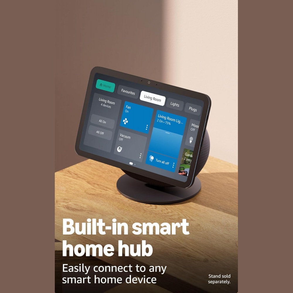 Boxa Inteligenta Amazon Echo Show 8 (Gen 4), 8.7'', 3D-audio
