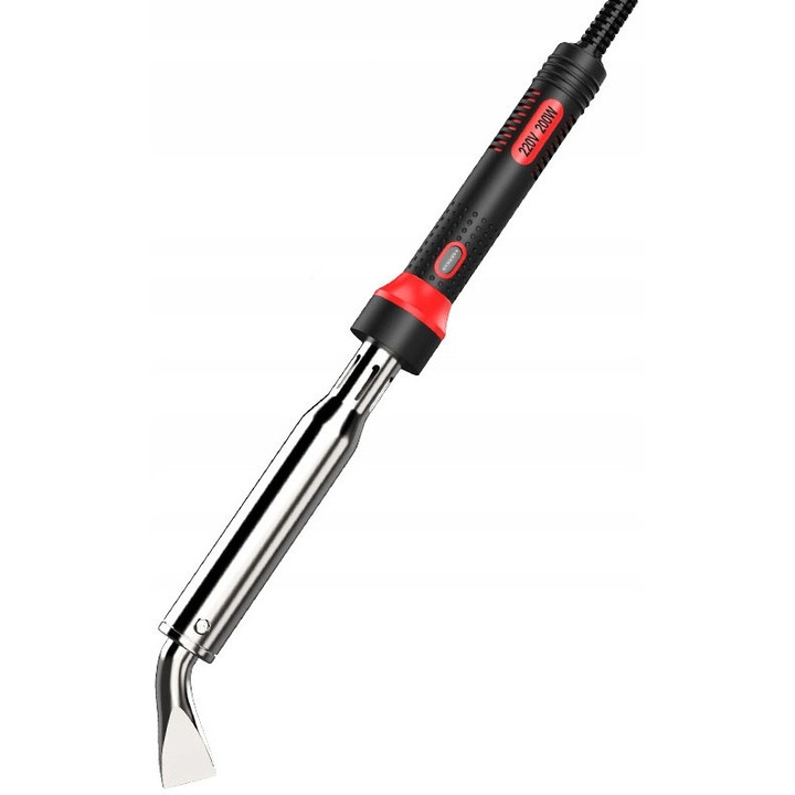 Пистолет за лепене Eurokomp 200W, черно-червен, 39x11x5см
