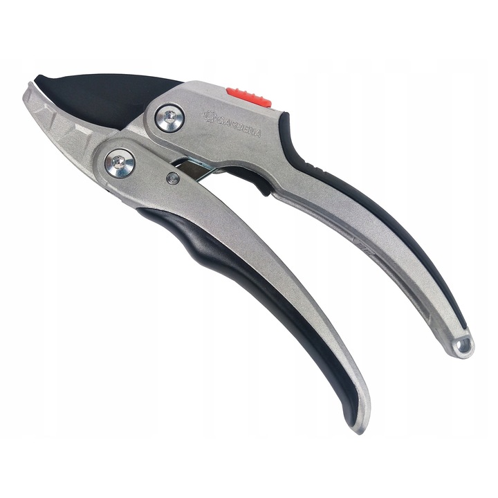 Foarfeca de gradinarit GARDENA Comfort SmartCut, 198mm, negru-argintiu, pentru ramuri cu diametrul de pana la 25mm