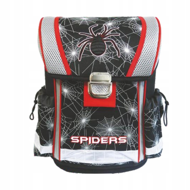 Iskolatáska Incood Spiders, ergonomikus, könnyű, többszínű, 40x27x15cm