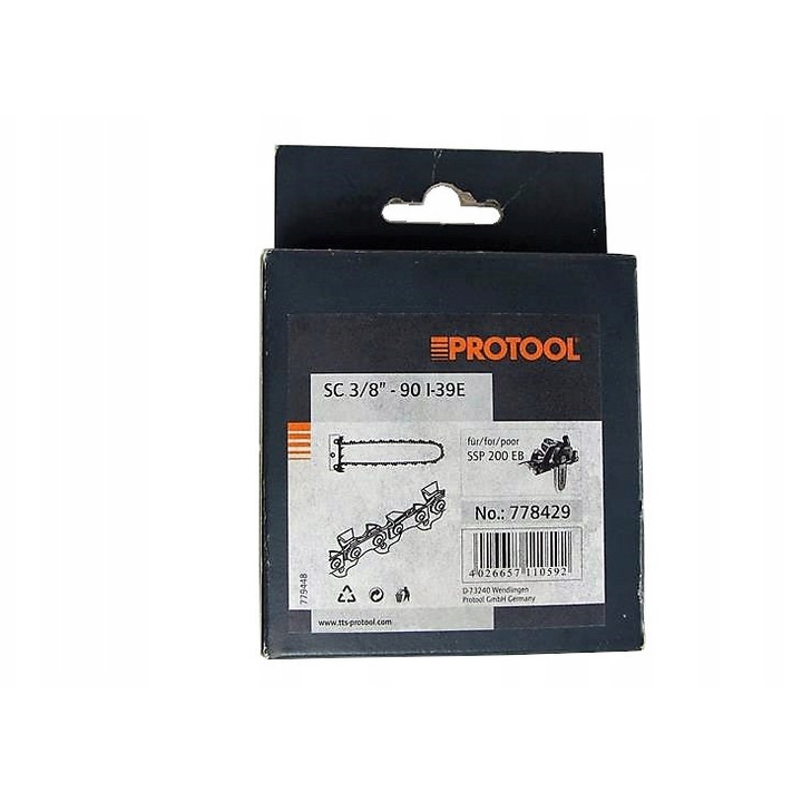 Комплект за монтаж на панти Protool 3/8"-90 за обков
