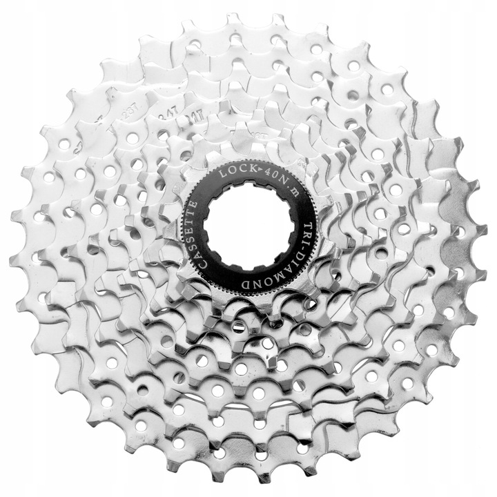 Caseta 10 viteze, 11-42T, aluminiu, compatibila cu SHIMANO, SRAM, 448g