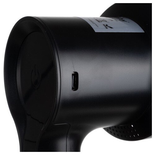 Aparat de curatat scame fara fir Ruhhy, 6 lame, baterie 1200 mAh, Negru