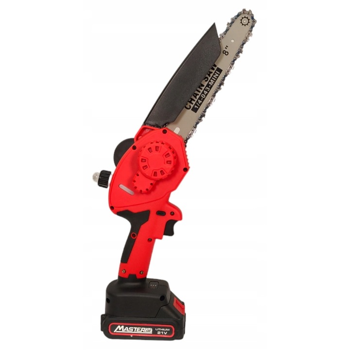 Láncfűrészek, RU-CS01 MINI, 21V, 20cm, 1,5Ah, komplett szett