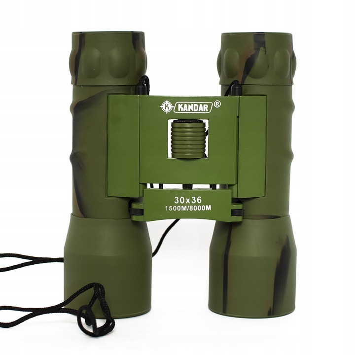Lorneta Kandar 30x36, verde, cu prizma de tip Dach, greutate 325g, set cu husa