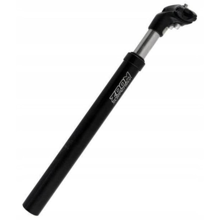 Wspornik siodla Zoom SP-405 amortizat, 27.2x350mm, negru