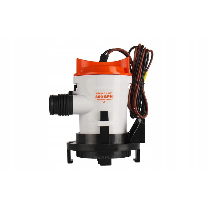 Pompa apa electrica 12V, 800 GPH, inaltime ridicare 2,7m, carcasa ABS