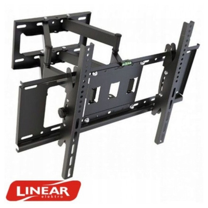 TV tartó LINEAR ML-80, 32"-80", 50 kg, fekete, 5 darabos készlet