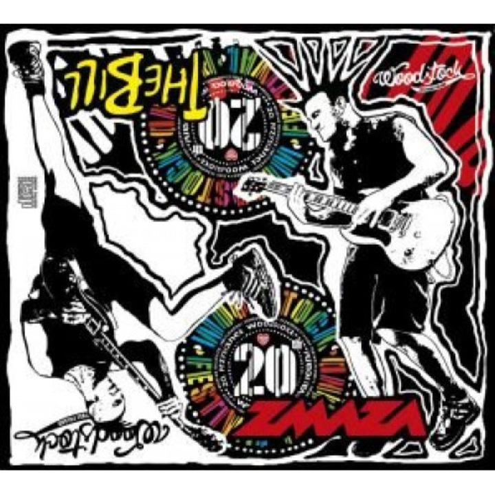 CD live Zmaza & The Bill, Przystanek Woodstock 2014, punk/rock, 2CD, multicolor