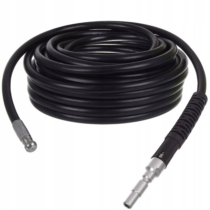 Hose de curatare canalizare 5m, 200 Bar, nylon, pentru aparate de spalat cu presiune Kranzle