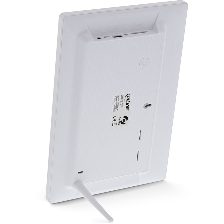 Цифрова фоторамка 10,1", бяла, Wi-Fi