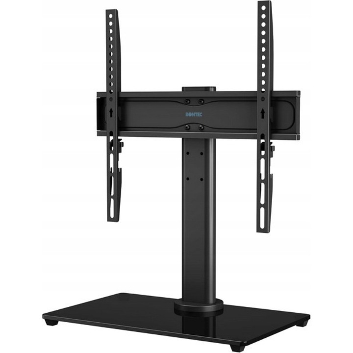 Стойка за телевизор BONTEC ST-12, 26-55", въртяща се, стъклена, 40 кг, без пробиване