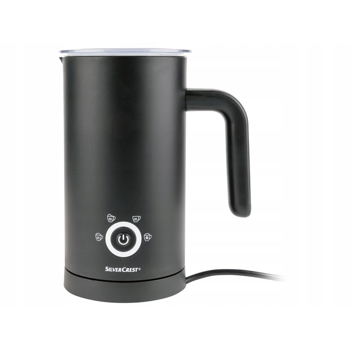Spumant de lapte electric, 500 W, 75-300 ml, negru, set