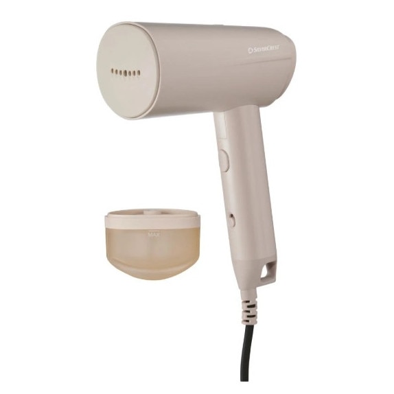Fier de calcat cu abur, 1200 W, 120 ml, eficienta 20 g/min, bej, compact