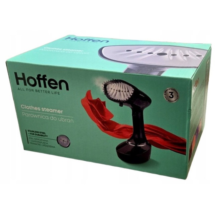 Parownica Hoffen BE-7856, 1500W, 400ml, compacta, set complet