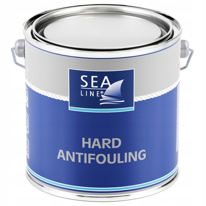 Vopsea Sea-line Hard, 2,5L, neagra, pentru barci cu viteza de pana la 70 noduri, aplicare manuala sau prin pulverizare