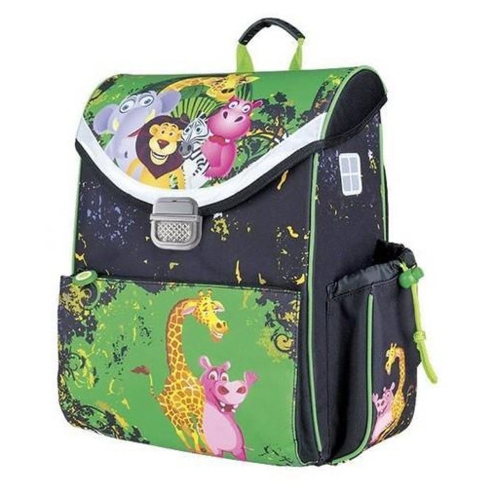 Iskolatáska, többszínű, 14L