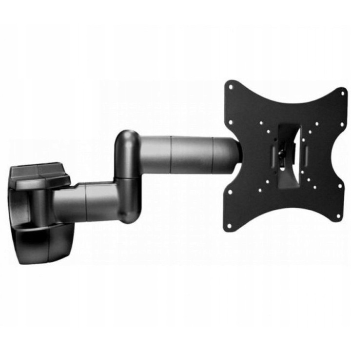 TV tartó LINEAR ML-15, 10"-32", fekete, 30 kg, állítható 180°x+20°x-20°