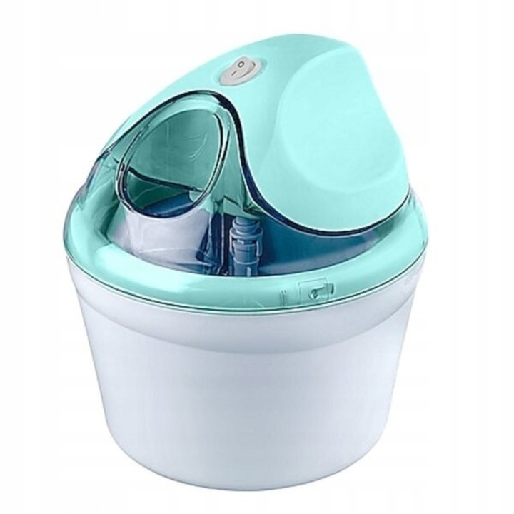 Машина за сладолед Star Q, 12W, 1L, бял/тюркоаз, 21x14x23см