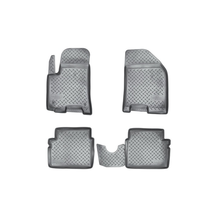 1 szett 4 db gumiszőnyeg tálca stílusban, kompatibilis Chevrolet Kalos 2004-2007