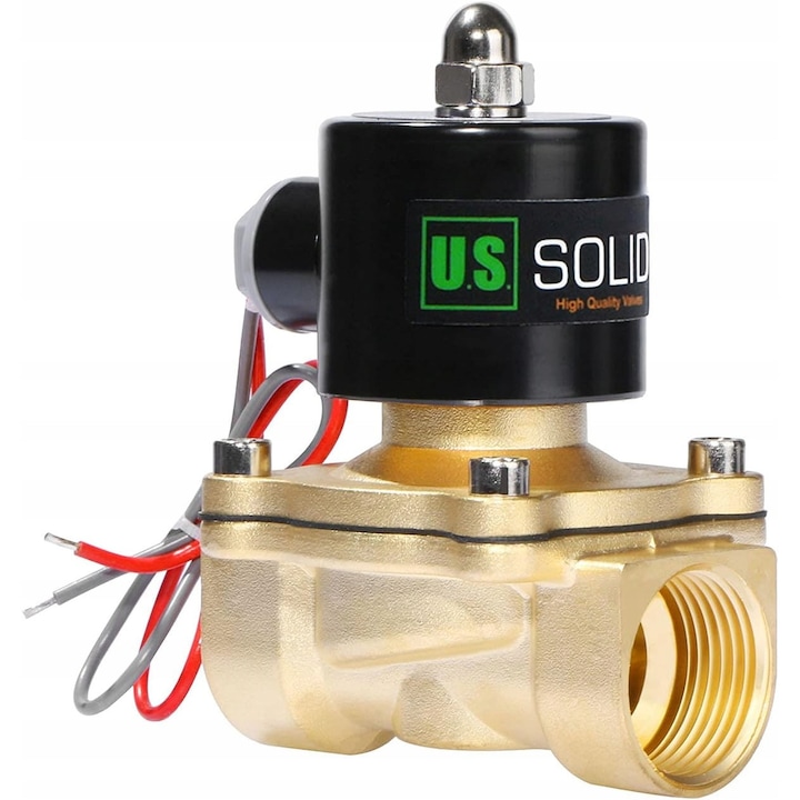 Vana magnetica 1", AC 24 V, misiune inchisa, 25 mm, IP65, pentru apa, aer, gaz, ulei