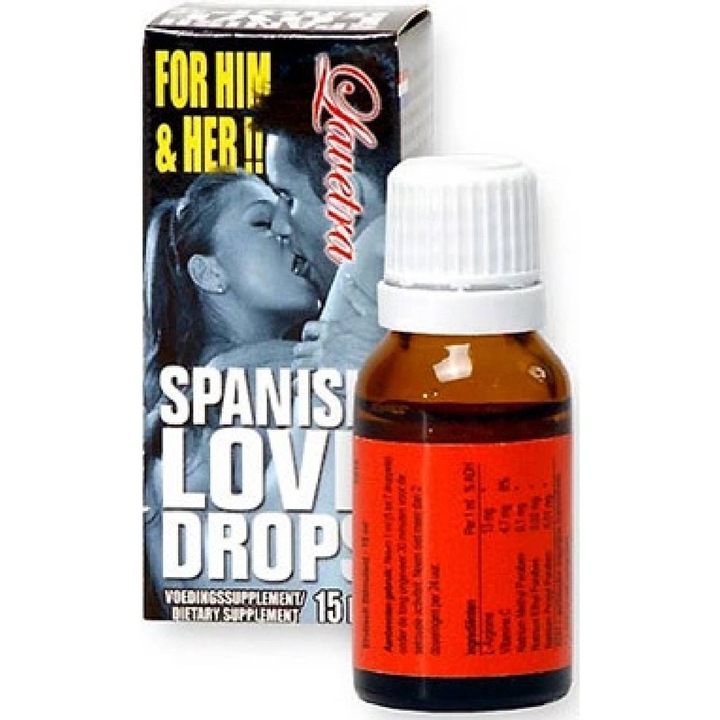 Spanish Love Drops 15 ml – Supliment alimentar pentru el si ea