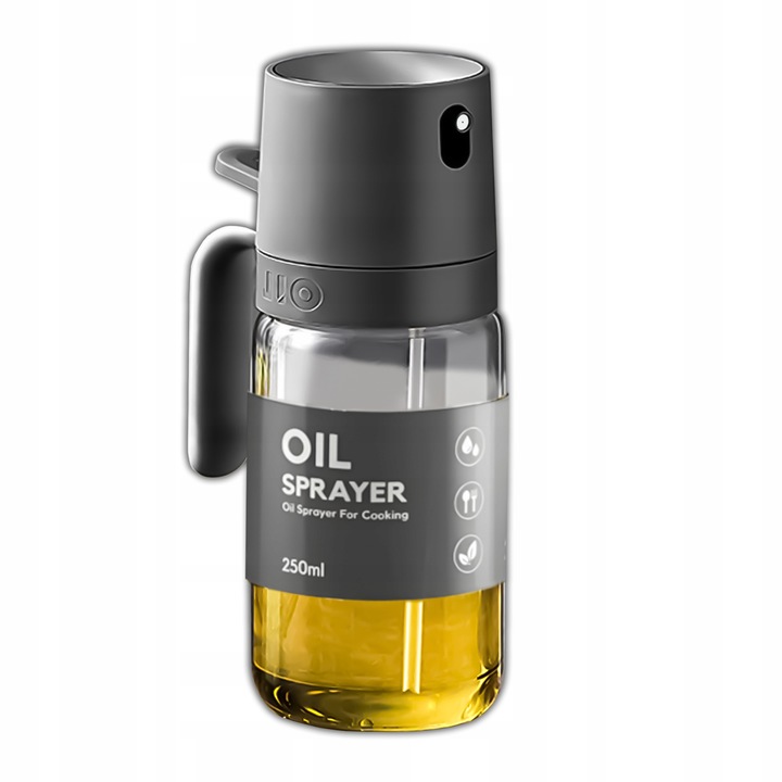 Spray dozator pentru ulei si otet, 250 ml, sticla, Kuketo