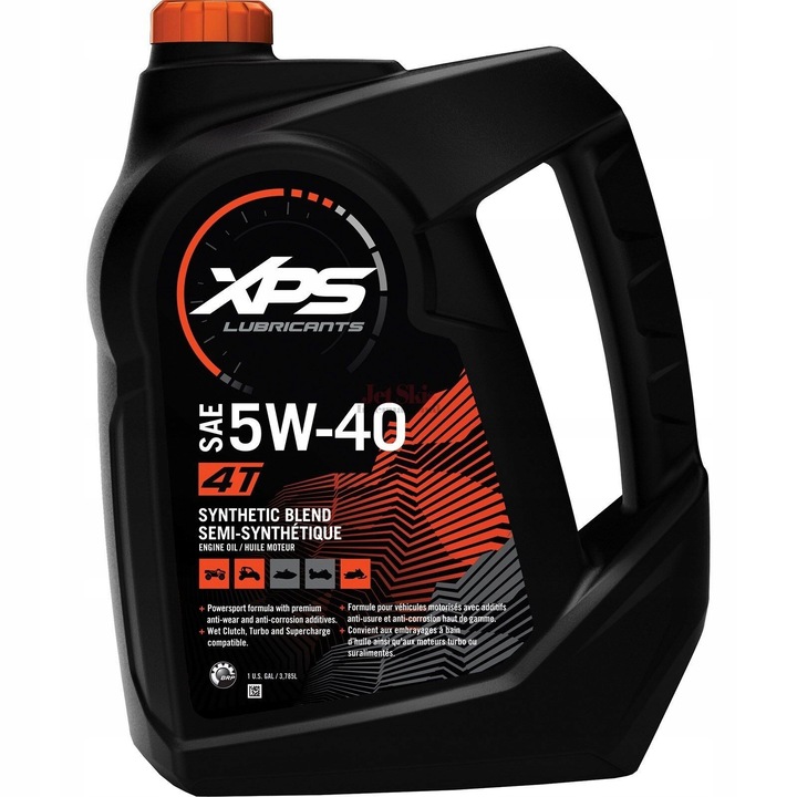Ulei motor XPS 5W40 3,785L pentru motoare 4-timp, Can-Am, protectie excelenta, SAE 5W-40