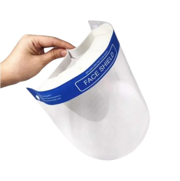 Orvosi védősisak, Tactical Gear by Neramo, átlátszó, karcálló, 330x220mm