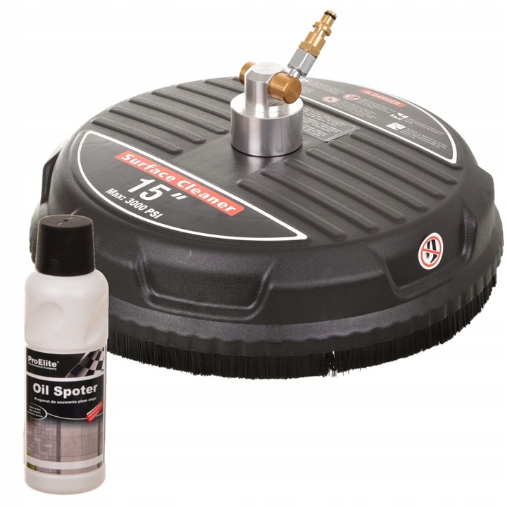 Sistem de curatare T-RACER 15", Techkar, 2 duze, Quick Connect, set cu Oil SPOTER 0,5L