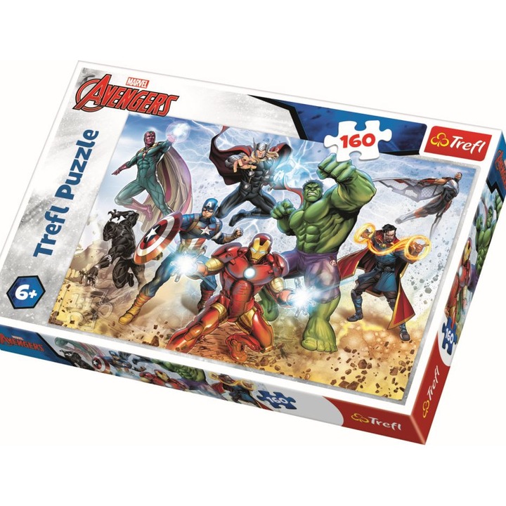 Puzzle Trefl 160 Készen áll a világ megmentésére