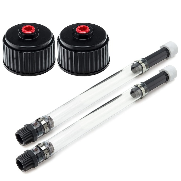 2 üzemanyagtöltő tömlő készlet, kompatibilis Jegs, LC2, VP Racing Fuels kannákkal