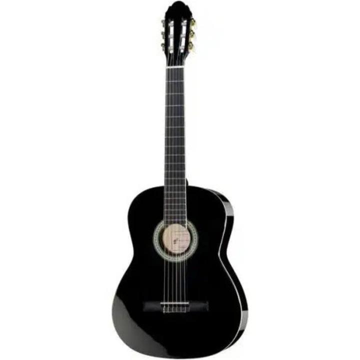 Chitara clasica din lemn 95 cm, Cutaway Country Black