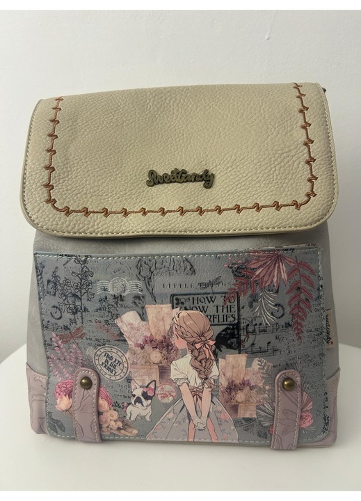 Rucsac mare femei, Sweet Candy, multicolor, 27, 5x25, 5x11cm