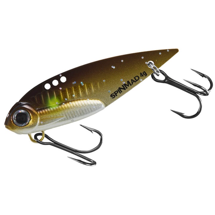 Cicada Spinmad Spicy Blade Amazonka 4.5cm, 4gr, culoarea 3611, pentru pescuitul la clean, biban, pastrav, avat, salau sau stiuca