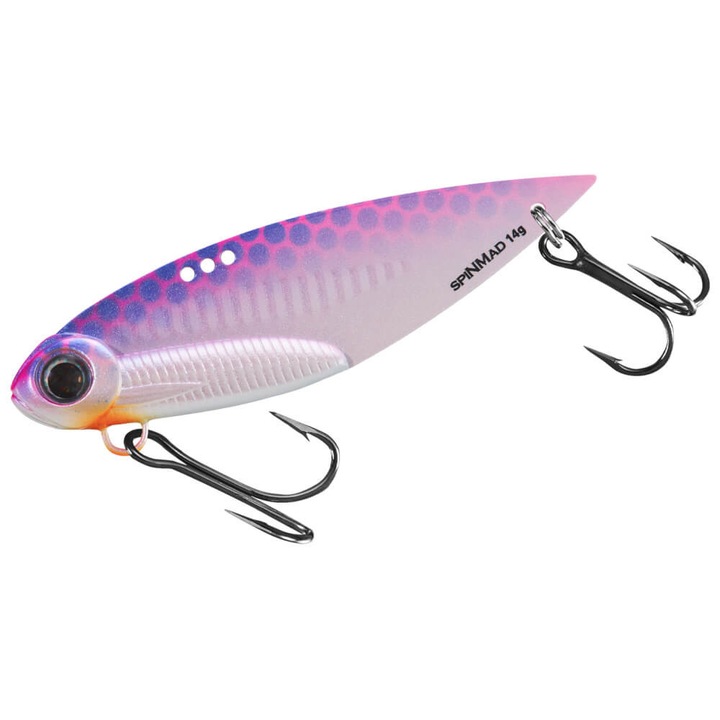 Cicada Spinmad Spicy Blade King 7.2cm, 14gr, culoarea 3812, pentru pescuitul la somn, salau, stiuca sau avat