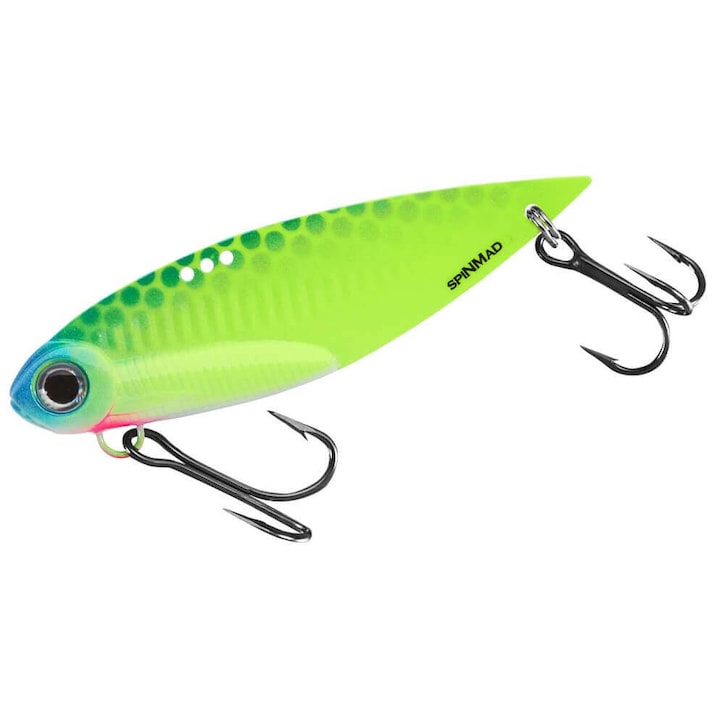 Cicada Spinmad Spicy Blade King 7.2cm, 24gr, culoarea 3804SE, pentru pescuitul la somn, salau, stiuca sau avat