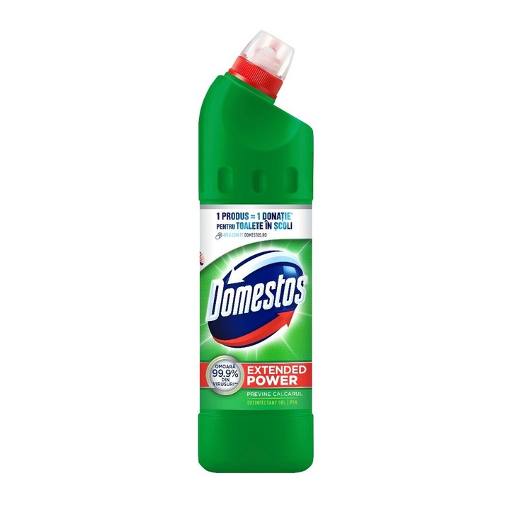 Dezinfectant toaletă Domestos 750ml gel pin