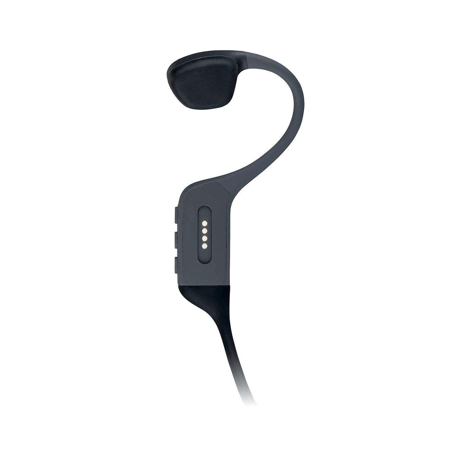 Casti wireless EVOLVEO BoneMax, impermeabile IPX8, 32 GB, gri, pentru sportivi