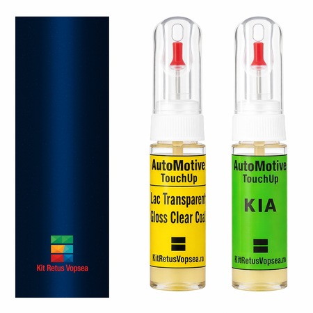 Kit retus vopsea touch-up Kia Stonic KIAACX (Yacht Blue), KIAACX, ACX ...