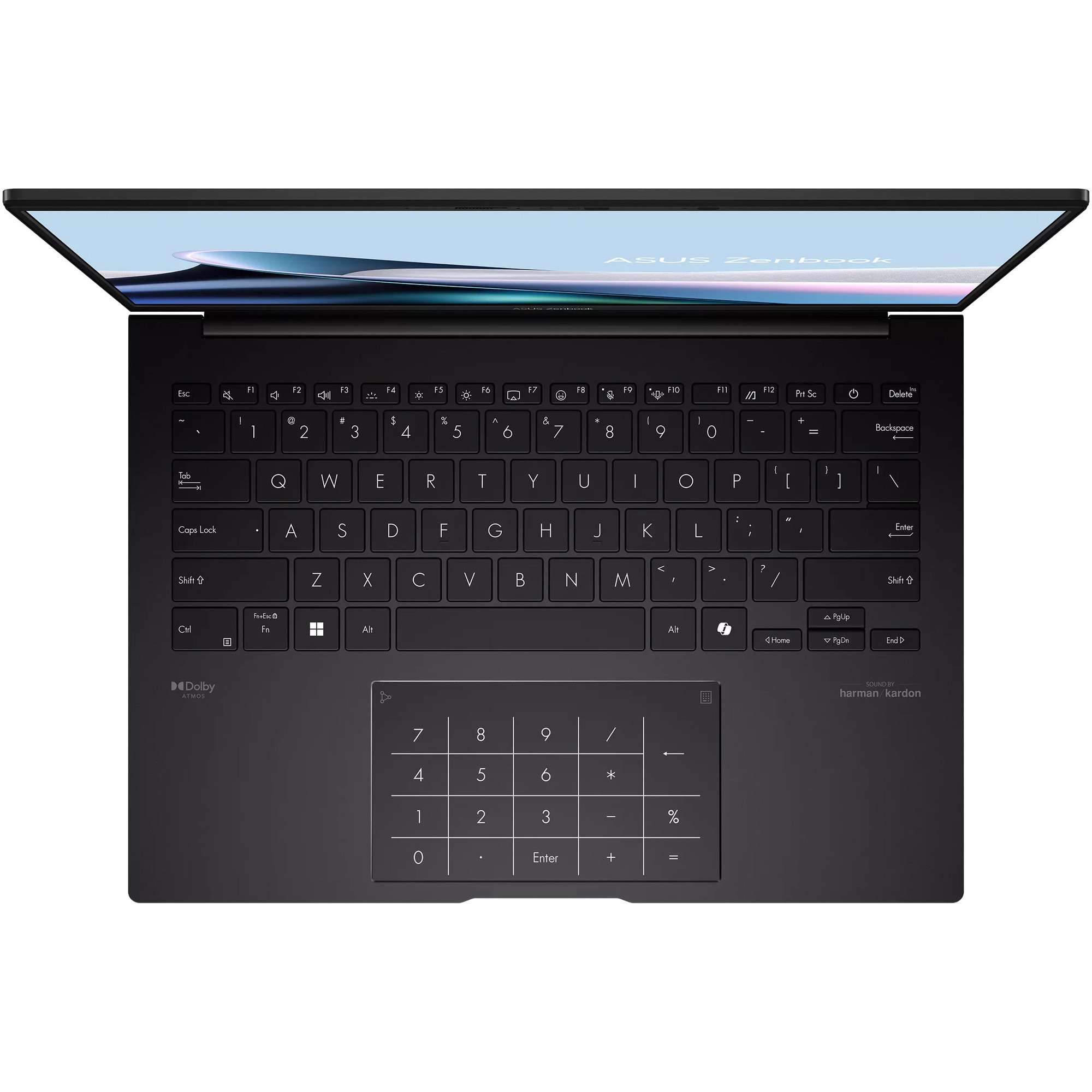 Laptop ASUS Zenbook 14 UM3406GA cu procesor AMD Ryzen™ AI 7 445 pana la 4.6GHz, 14'', WUXGA, OLED, 32GB DDR5 RAM, 1TB SSD, AMD Radeon™ Graphics, Windows 11 Home, Jade Black