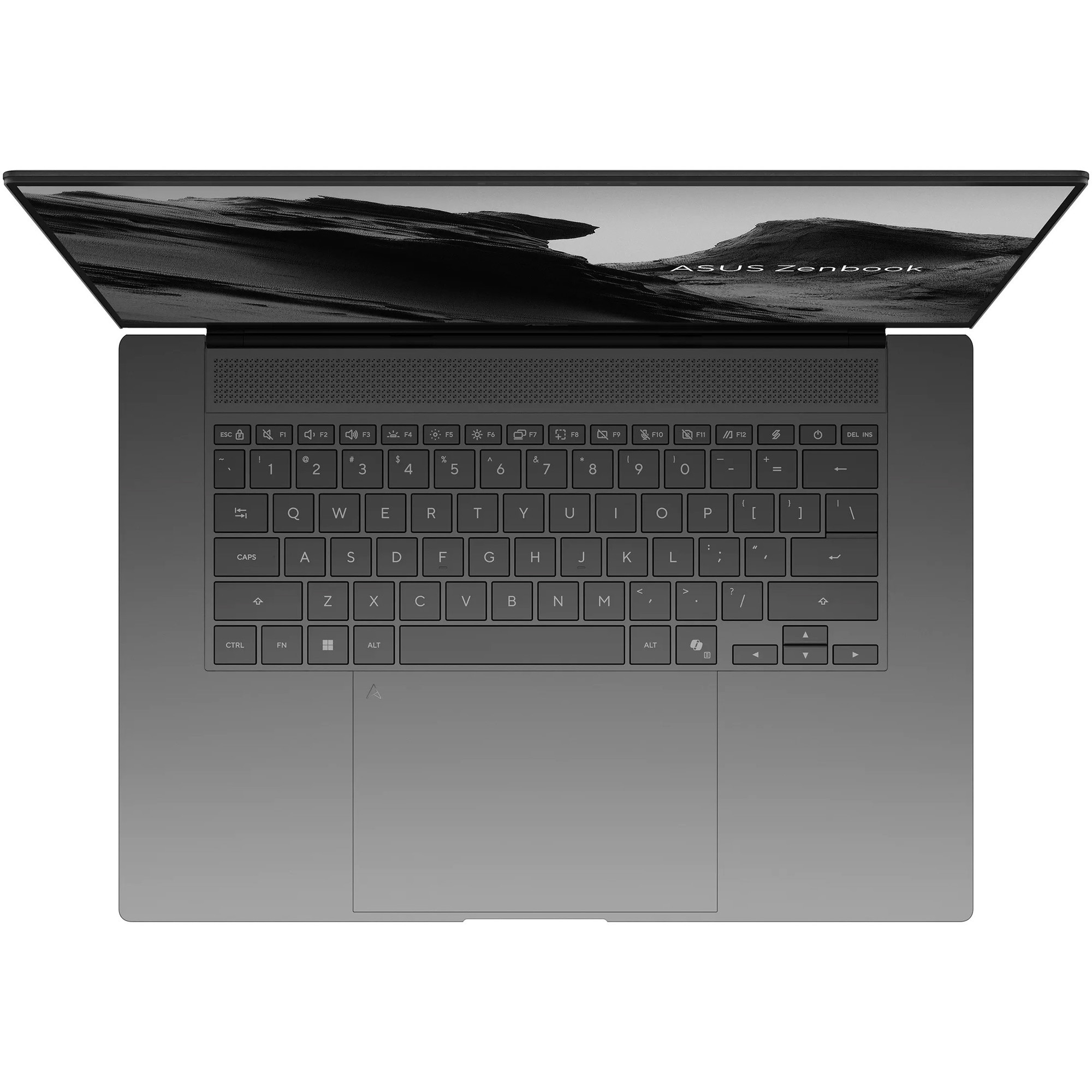 Laptop ASUS Zenbook S 16 UM5606GA cu procesor AMD Ryzen™ AI 9 465 pana la 5.0GHz, 16'', 3K, OLED, 120Hz, 32GB DDR5 RAM, 1TB SSD,AMD Radeon™ 880M Graphics, Windows 11 Pro, Antrim Gray