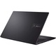 Laptop ASUS Vivobook 16 M1605NAQ cu procesor AMD Ryzen™ 7 170 pana la 4.75GHz, 16'', WUXGA, IPS, 16GB DDR4 RAM, 512GB SSD, AMD Radeon™ Graphics, No OS, Indie Black
